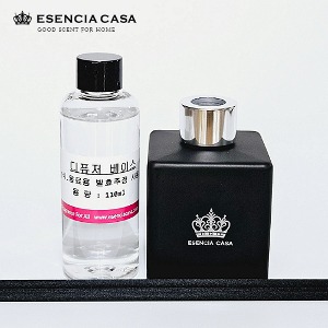 디퓨저만들기 세트-블랙(150ml)-프래그런스 오일 별도에센시아카사